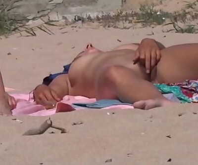 Nude Beach Pussy Play