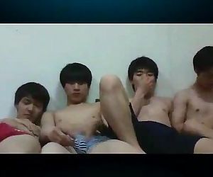 korean straight teens..